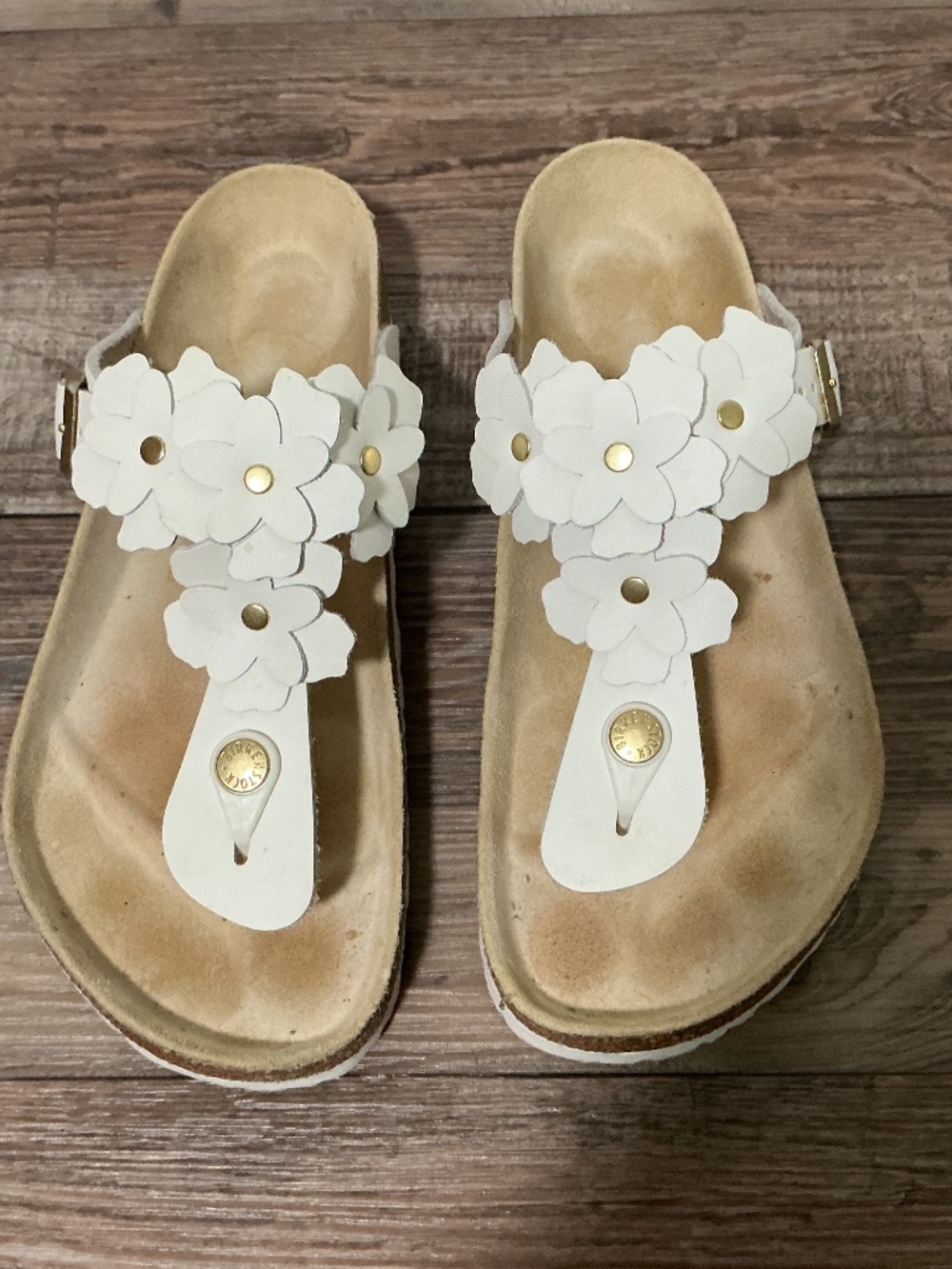 Birkenstock Gizeh Flowers Sandals - 39